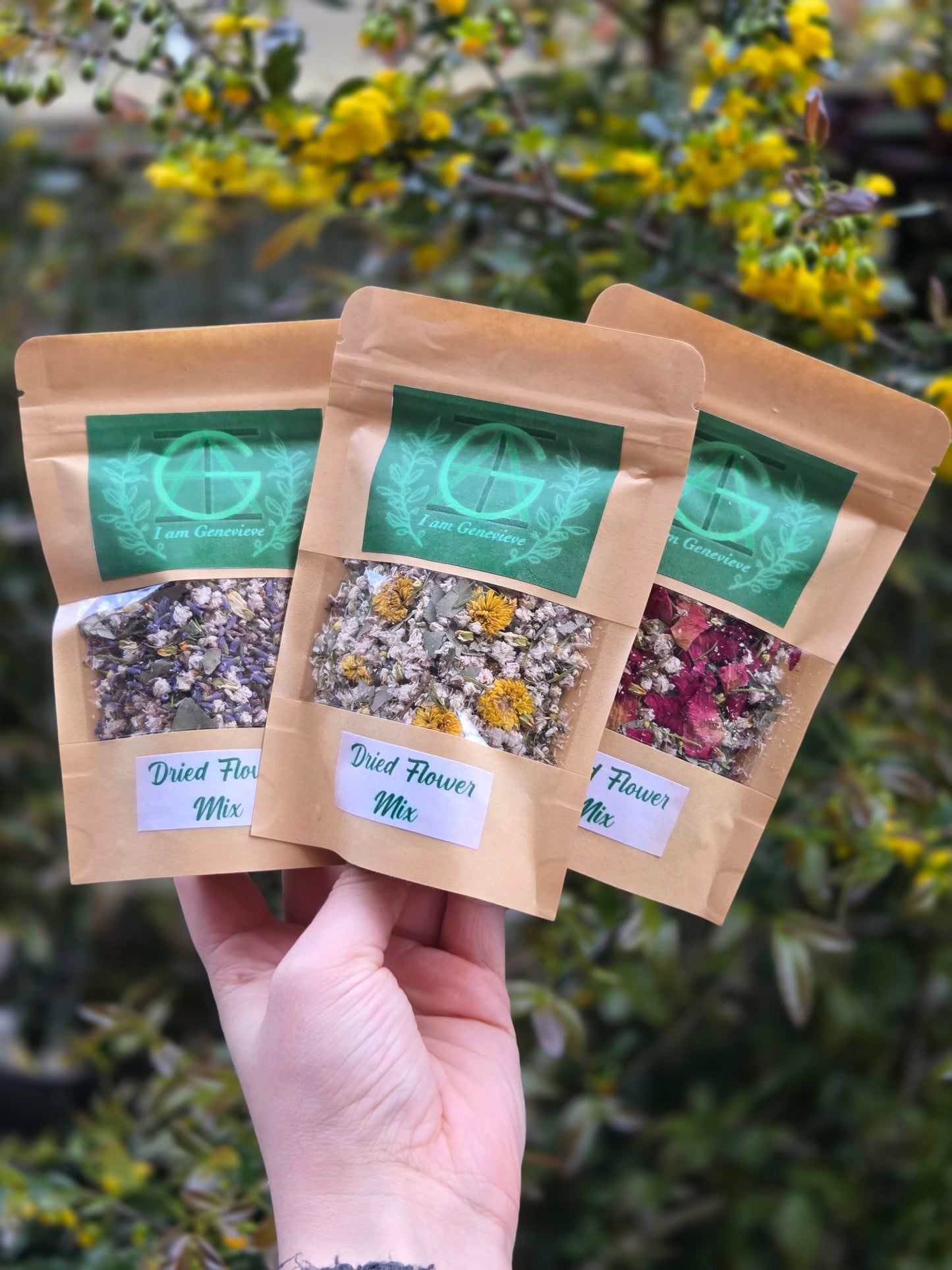 Dandelion Dried Flower Mix